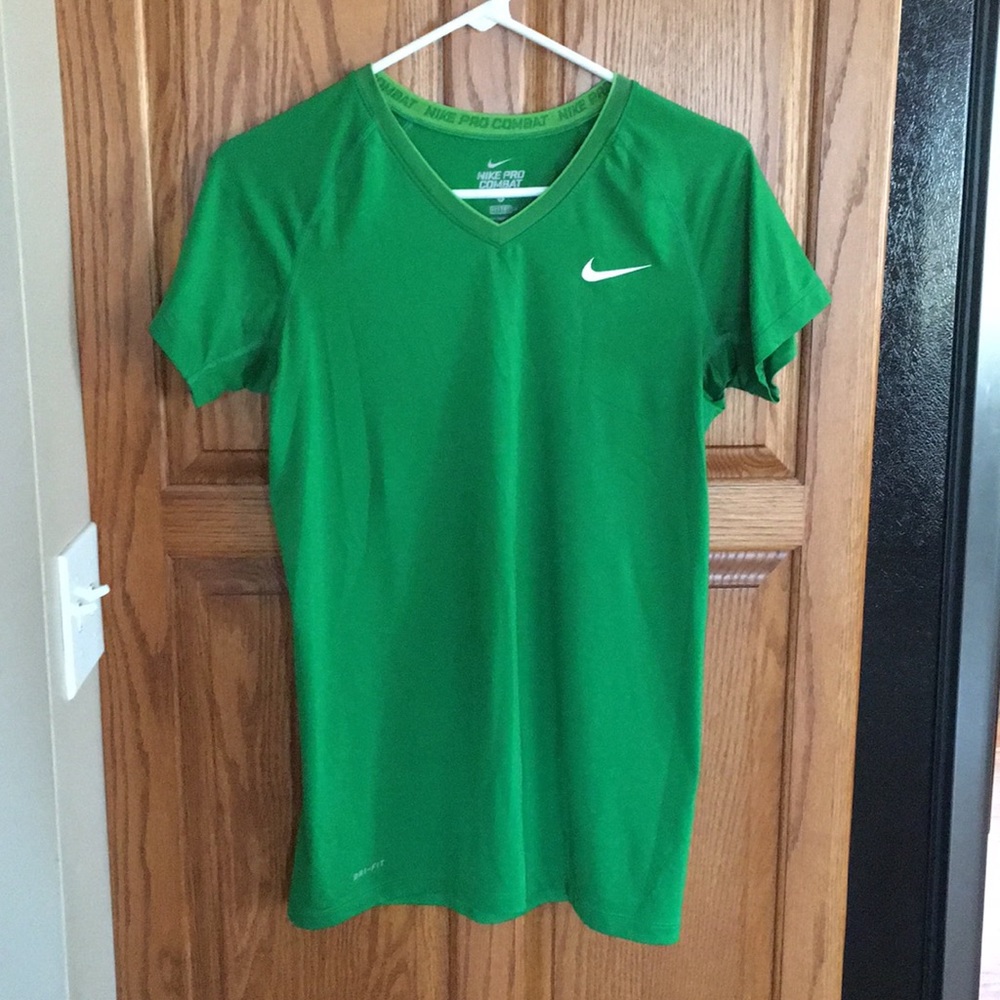 Nike Green Short Sleeve Tee